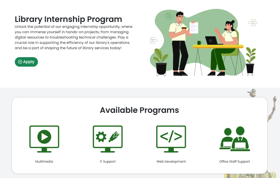 Internship Page